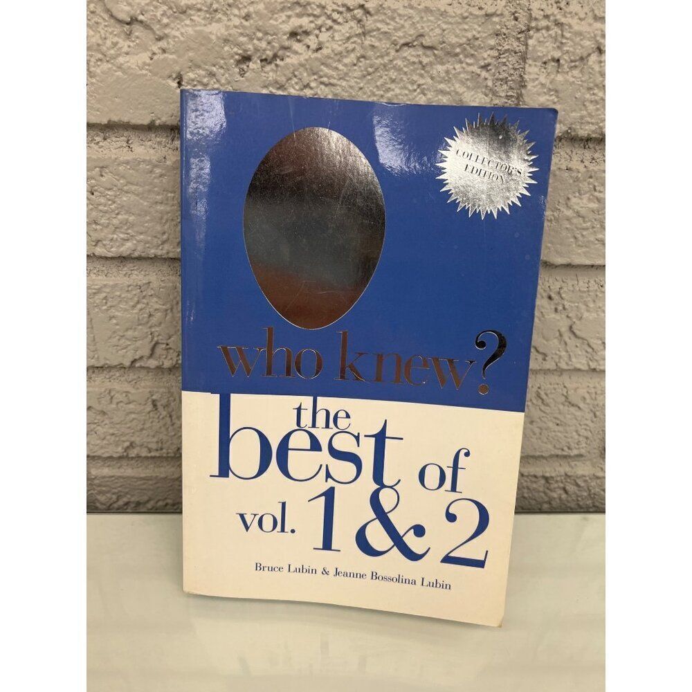 Who Knew ? The Best of Volume 1 & 2